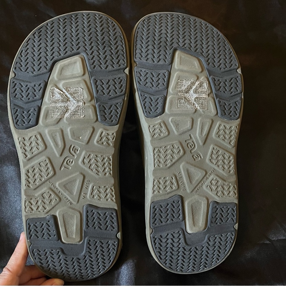 Teva‎ Ultra Comfort Slip-On Cushioned Sandals - Olive Mens Size 8/womens Size 10 - Picture 6 of 9